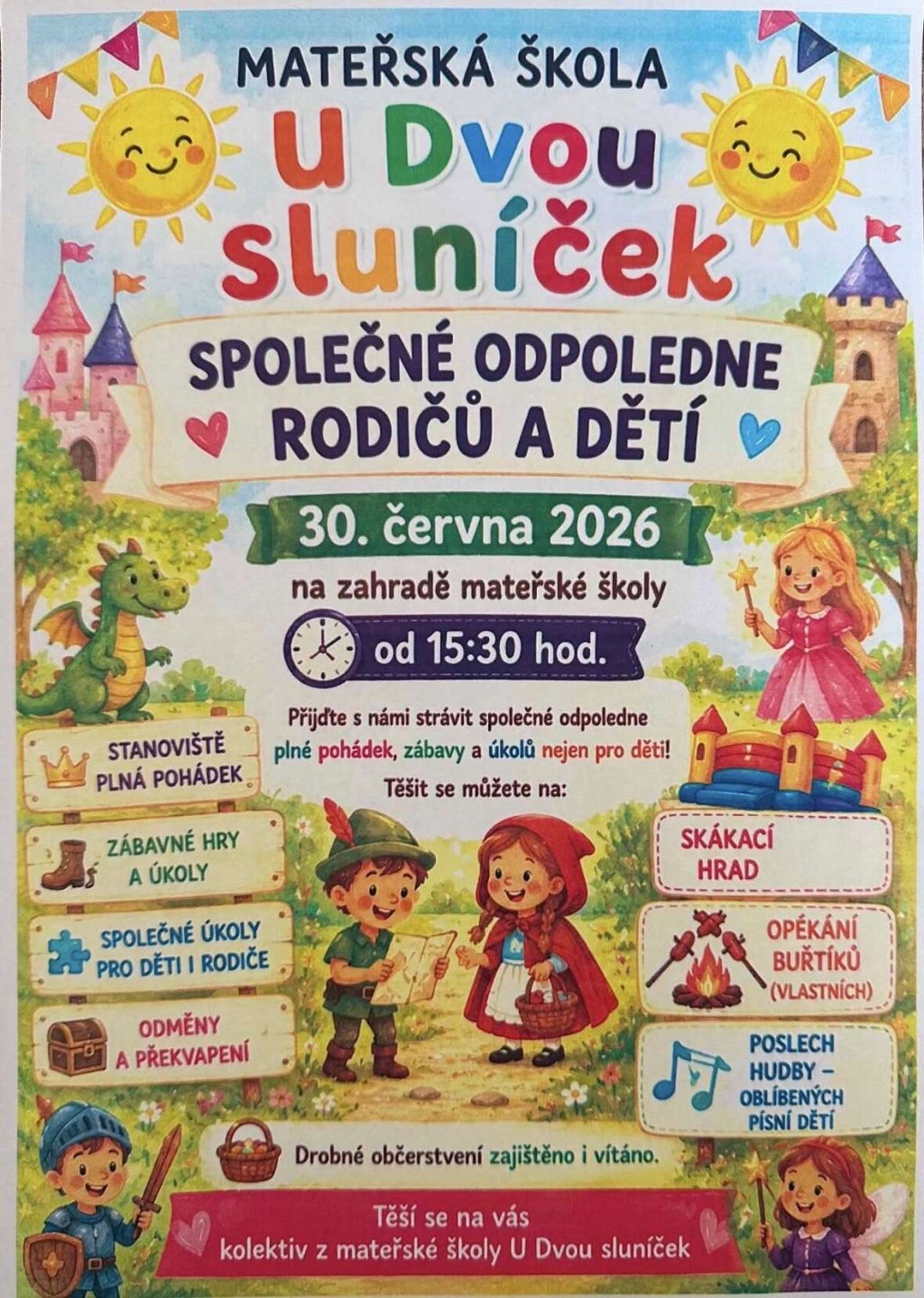 Společné odpoledne rodičů a dětí