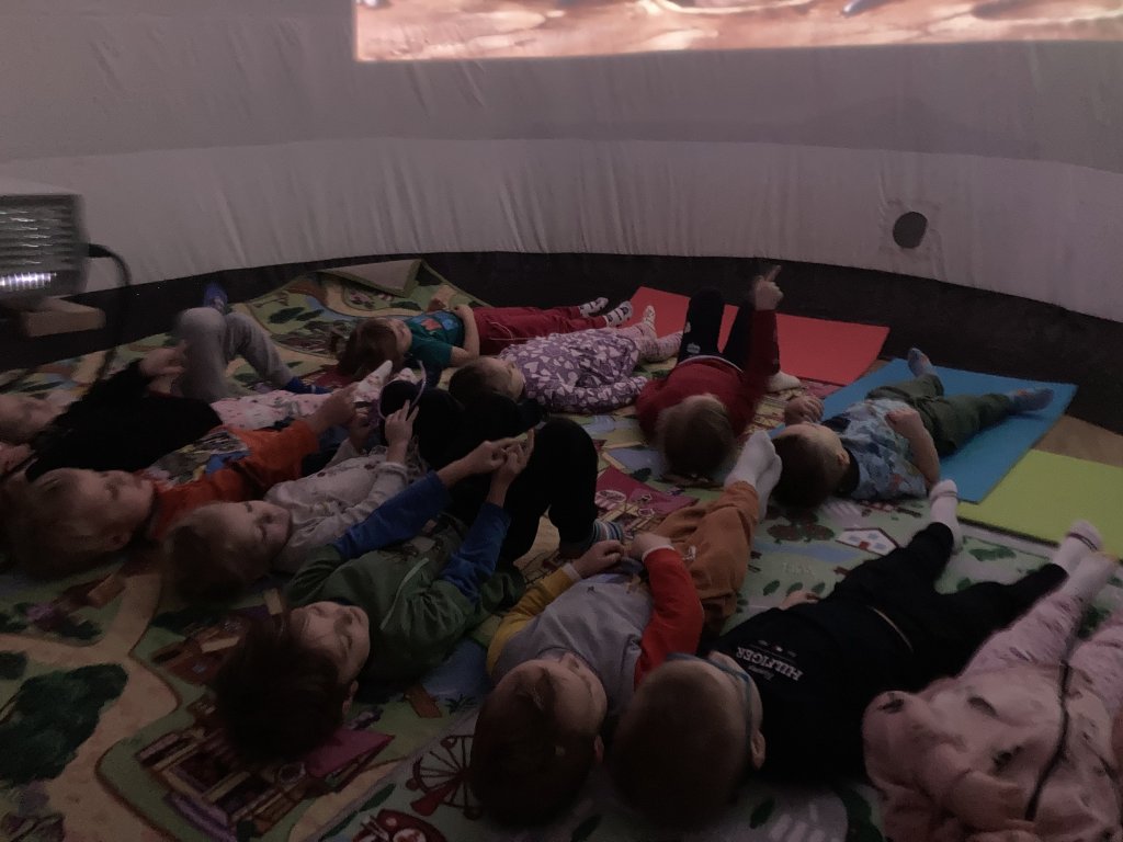 Sférické kino - Vesmír