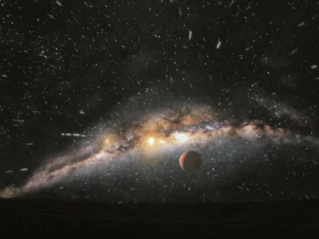 Sférické kino - Vesmír