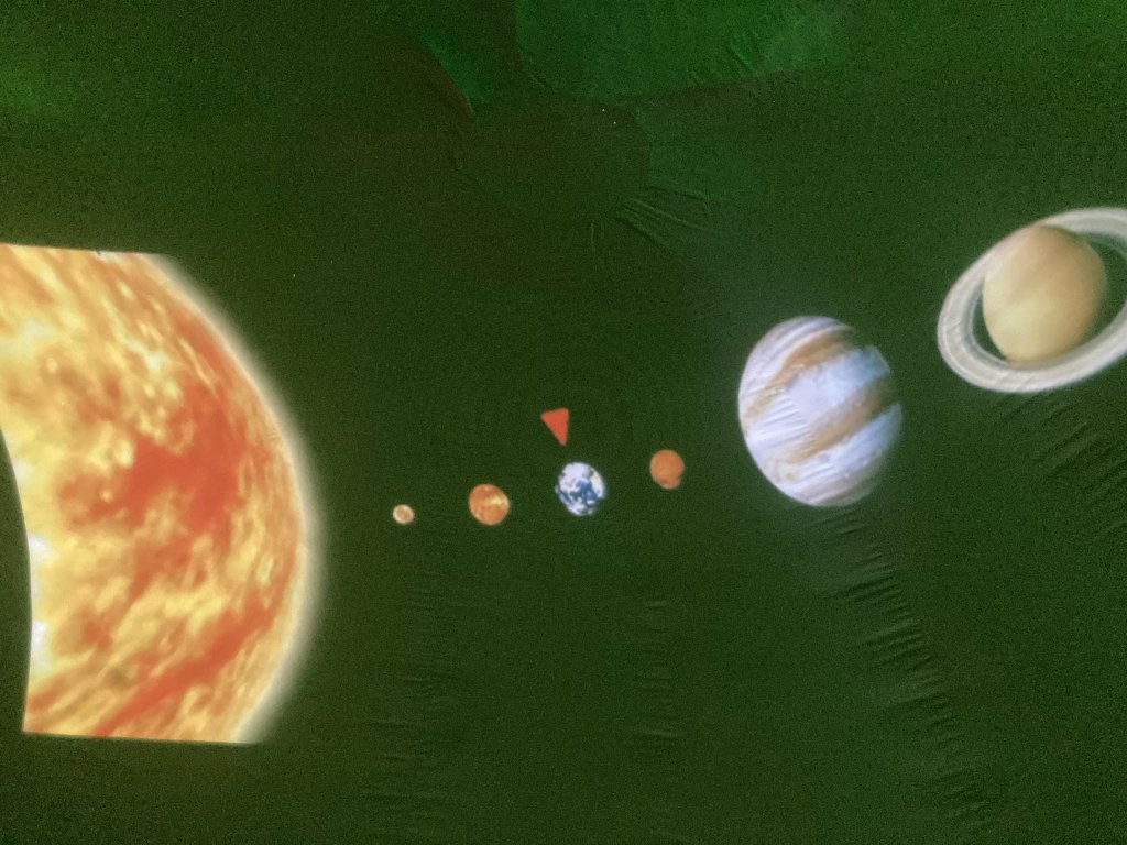 Sférické kino - Vesmír