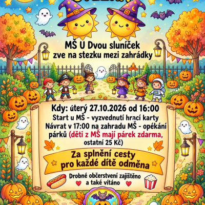 Halloweenská stezka