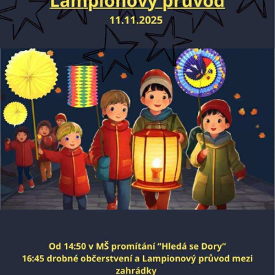Lampionový průvod a promítání
