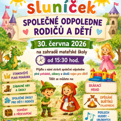 Společné odpoledne rodičů a dětí